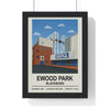 Iconic Grounds Ewood Park Blackburn Stadium Poster Print | Iconic Wall Art Poster Kingz