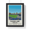 Wimbledon Plough Lane football stadium wall art print