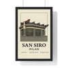 Iconic Grounds San Siro – Milan Stadium Poster Print | Iconic Wall Art Poster Kingz