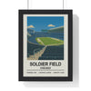 Iconic Grounds Soldier Field – Chicago Stadium Poster Print | Iconic Wall Art Poster Kingz