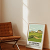 Iconic Grounds St Andrews – 17th Hole Old Course Stadium Poster Print | Iconic Wall Art Poster Kingz