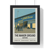 Iconic Grounds The Manor Ground Stadium Oxford United Poster Print | Iconic Wall Art Poster Kingz