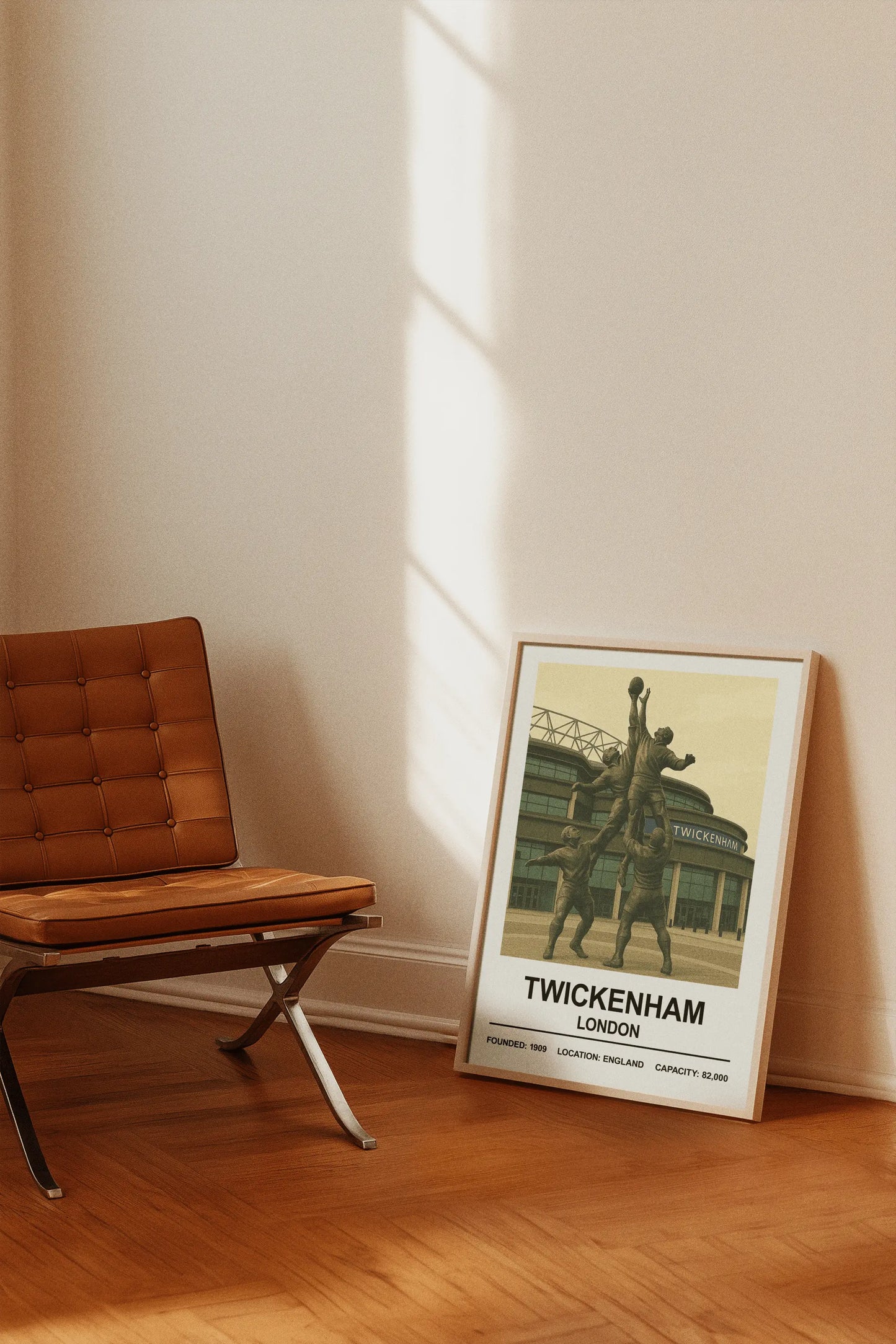 Iconic Grounds Twickenham Stadium Poster Print | Iconic Wall Art Poster Kingz