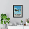 Iconic Train Avro Lancaster B.I Poster | Iconic WWII Bomber Aircraft Print Poster Kingz