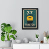 Iconic Train Class 37 Tractor Train Poster – Vintage Diesel Locomotive Railway Art Poster Kingz