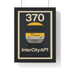 Iconic Train Class 370 APT Poster – Advanced Passenger Train Retro Railway Wall Art Poster Kingz