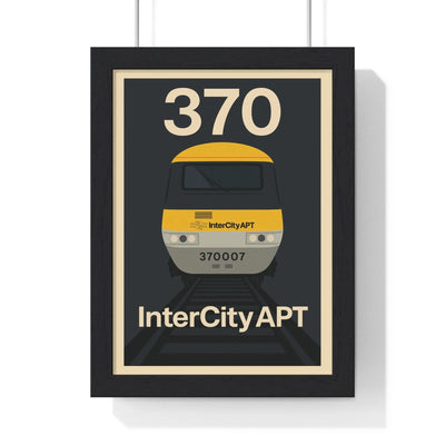 Iconic Train Class 370 APT Poster – Advanced Passenger Train Retro Railway Wall Art Poster Kingz