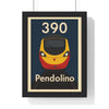 Iconic Train Class 390 Pendolino Train Poster – Modern Railway Art Poster Kingz