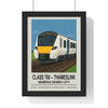 Iconic Train Class 700 Thameslink Train Poster | Siemens Desiro City Railway Art Poster Kingz