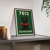 Iconic Train Erlestoke Manor 7812 Steam Train Poster – Classic British Rail Wall Art Poster Kingz