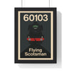 Iconic Train Flying Scotsman 60103 Poster Print | Iconic Train Wall Art Poster Kingz