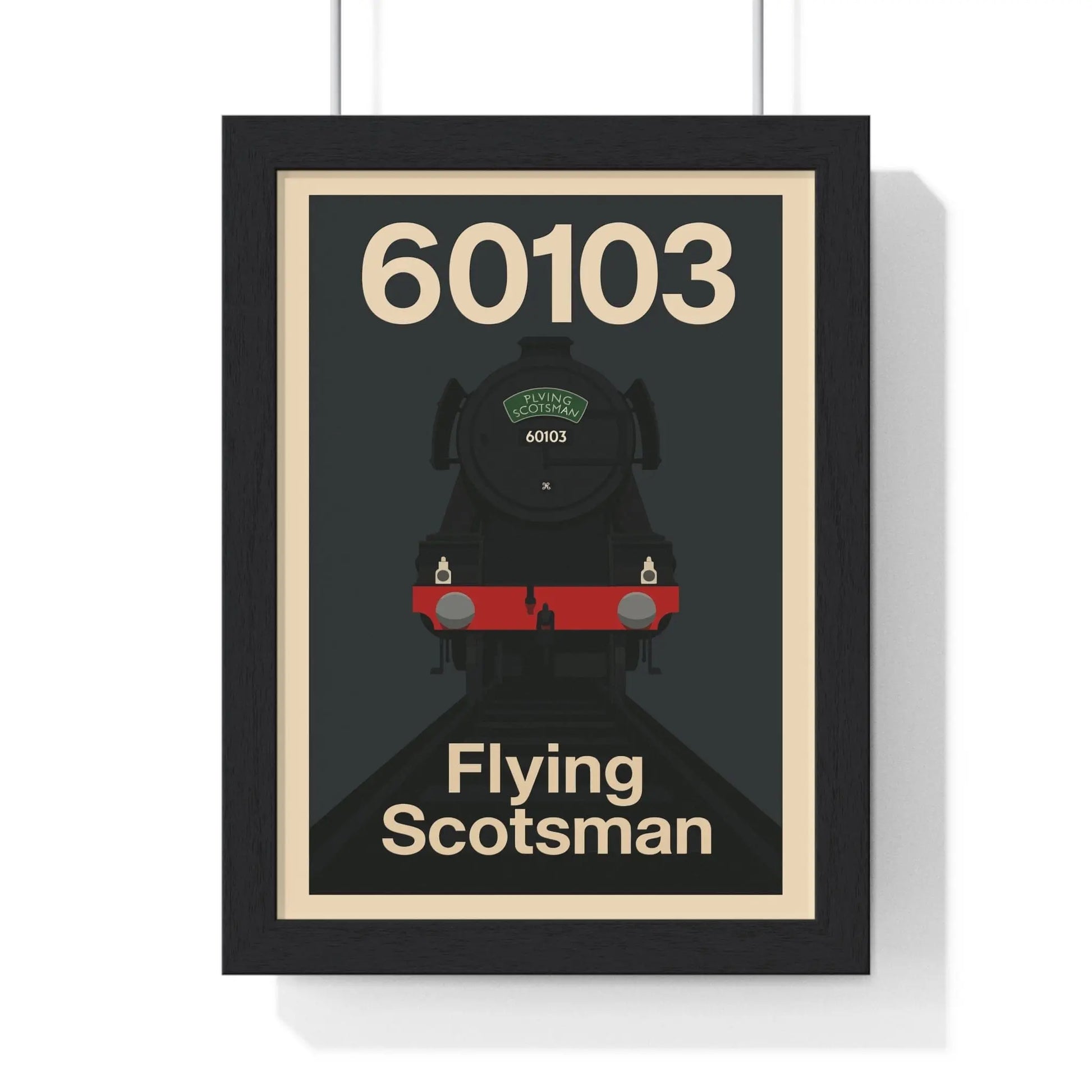 Iconic Train Flying Scotsman 60103 Poster Print | Iconic Train Wall Art Poster Kingz