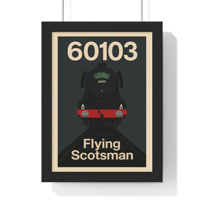 Iconic Train Flying Scotsman 60103 Poster Print | Iconic Train Wall Art Poster Kingz