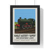 Iconic Train Hunslet Austerity Sapper Poster | War Department Steam Train Print Poster Kingz