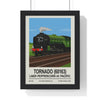Iconic Train Tornado 60163 Poster | LNER Peppercorn A1 Pacific Steam Locomotive Wall Art Poster Kingz