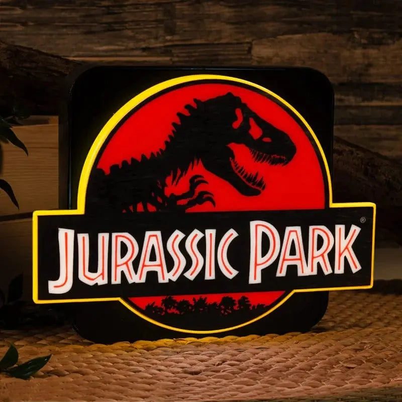 Jurassic Park 3D Desk Lamp & Wall Light – Official Movie Light Poster Kingz