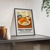 Kitchen French Croissant Wall Art – Paris Café Kitchen & Dining Room Print Poster Kingz