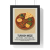 Kitchen Turkish Meze Kitchen Wall Art – World Food Poster Print Poster Kingz