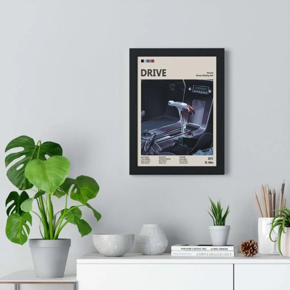 Movie Poster Drive Movie Poster – Neo-Noir Action Classic Art Print Poster Kingz