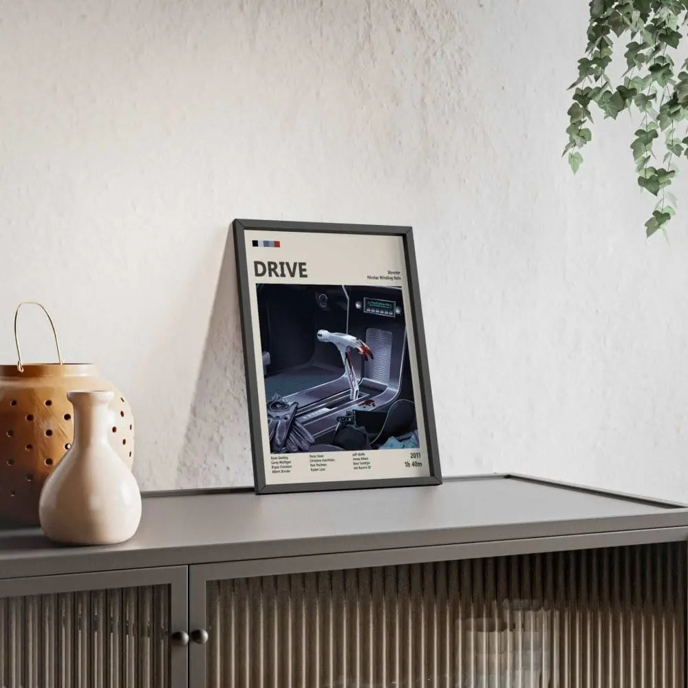 Movie Poster Drive Movie Poster – Neo-Noir Action Classic Art Print Poster Kingz