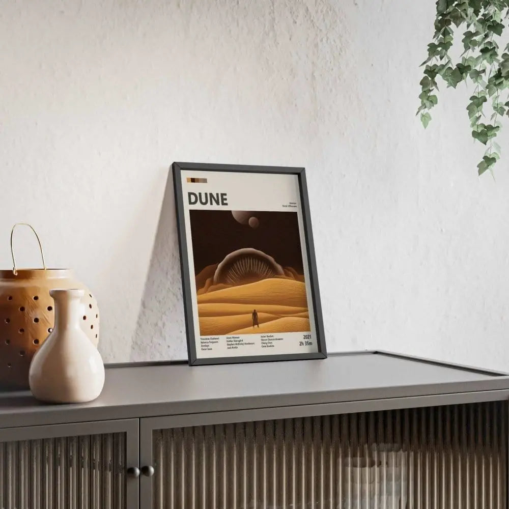 Movie Poster Dune 2021 Movie Poster – Epic Sci-Fi Adventure Art Print Poster Kingz