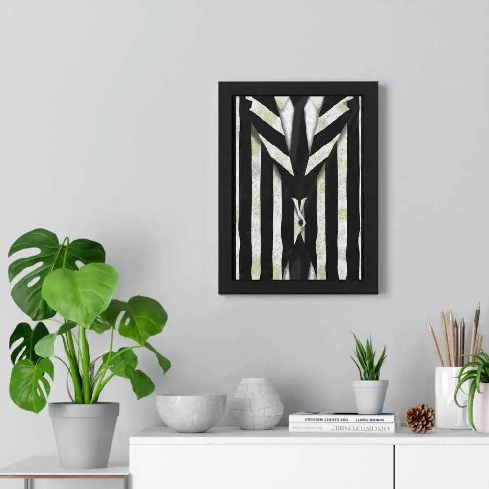 Movie Poster Minimalist Beetlejuice Movie Poster – Stylish Horror Comedy Art Print Poster Kingz