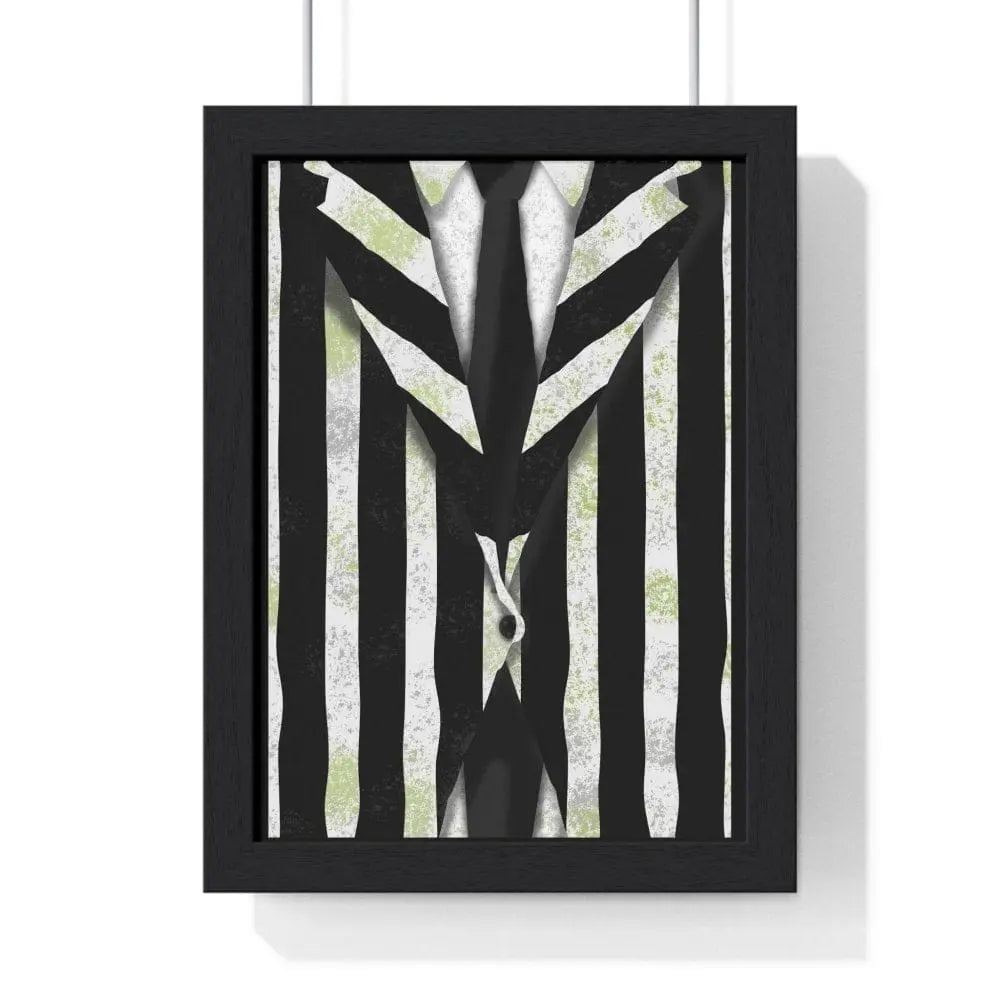 Movie Poster Minimalist Beetlejuice Movie Poster – Stylish Horror Comedy Art Print Poster Kingz