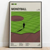 Movie Poster Moneyball Movie Poster – Inspiring Sports Drama Art Print Poster Kingz