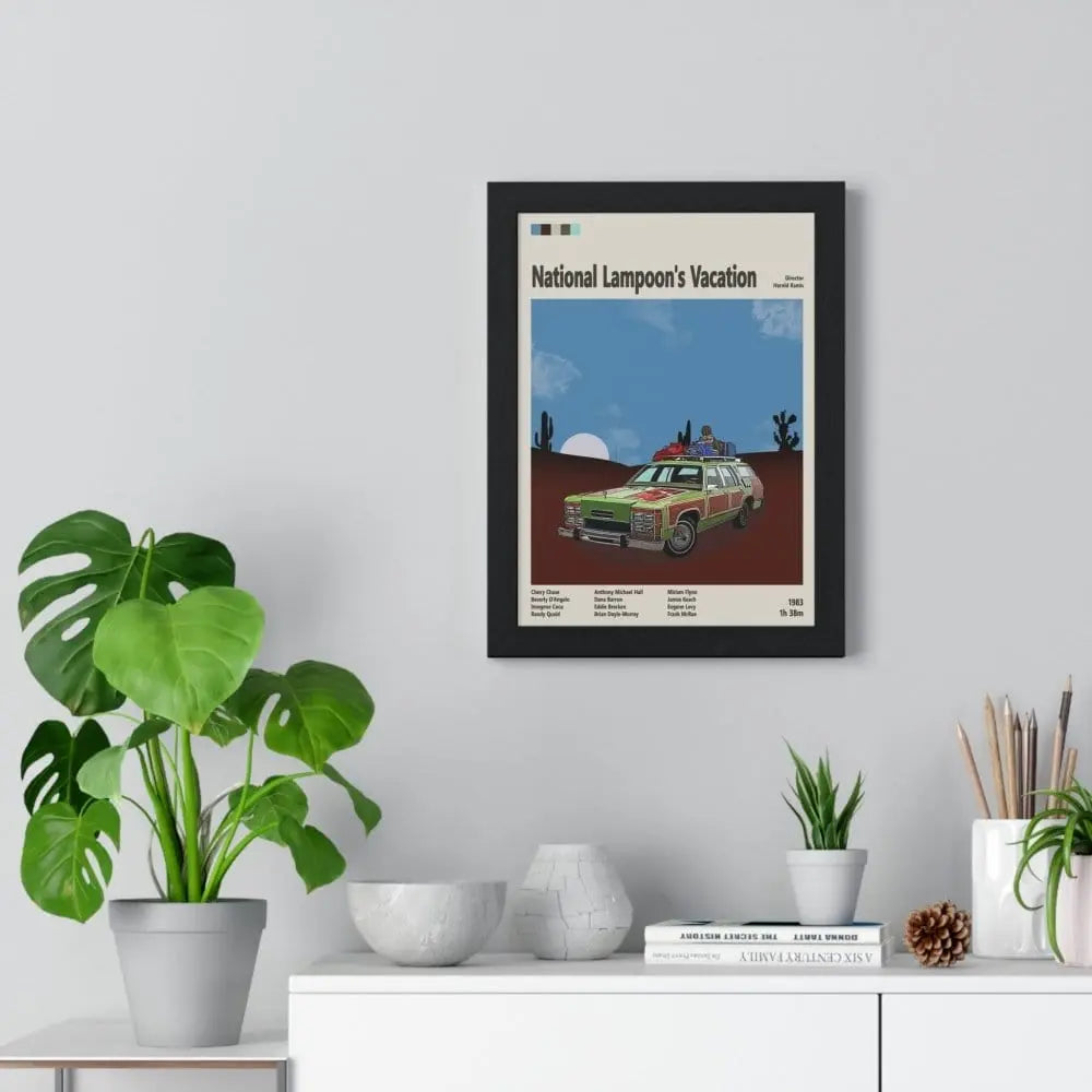 Movie Poster National Lampoon's Vacation Movie Poster – Classic 80s Comedy Art Print Poster Kingz