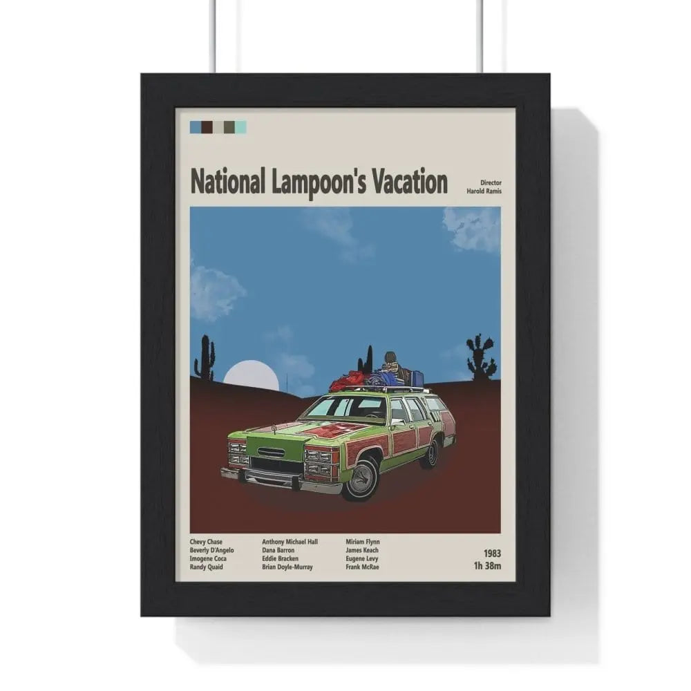 Movie Poster National Lampoon's Vacation Movie Poster – Classic 80s Comedy Art Print Poster Kingz