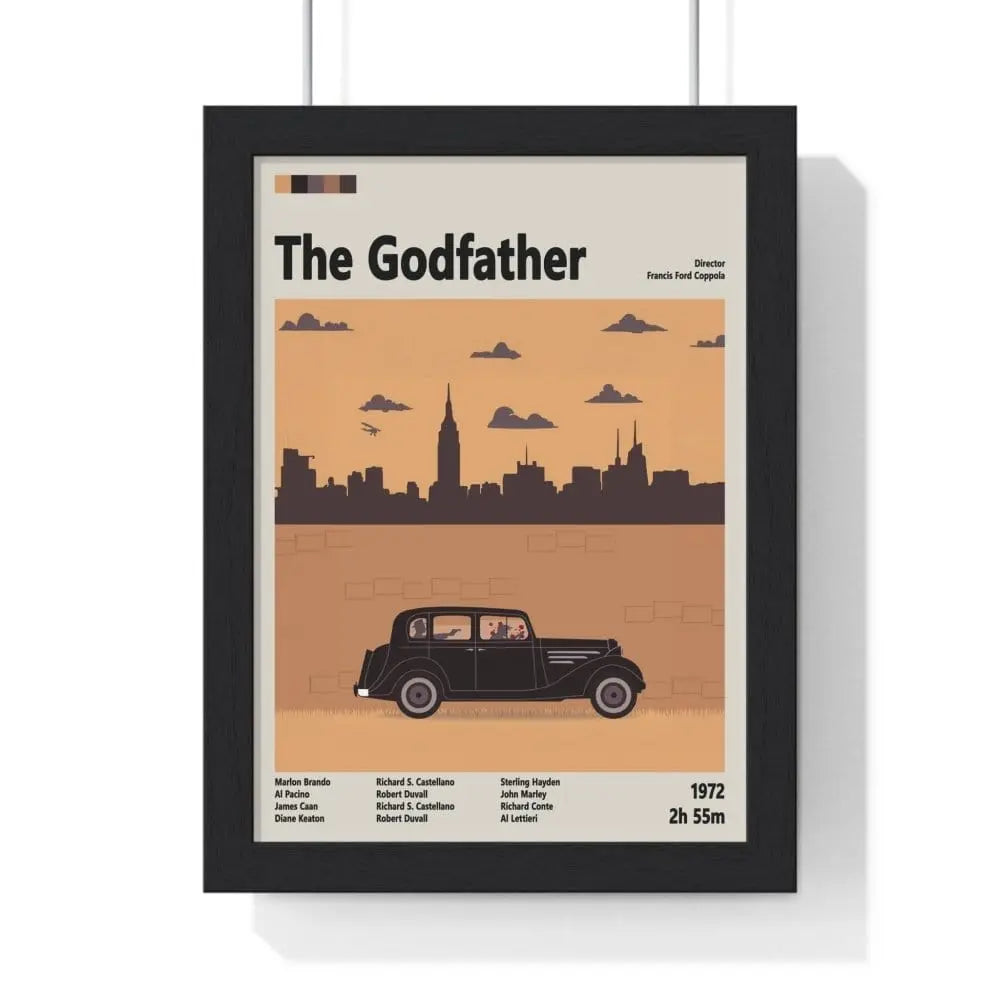 Movie Poster The Godfather Movie Poster – Classic Art Print Poster Kingz