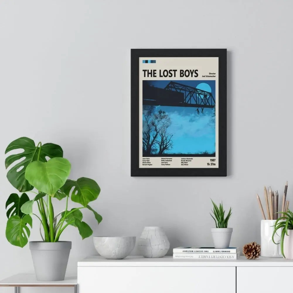 Movie Poster The Lost Boys Movie Poster – Horror Comedy Art Print Poster Kingz