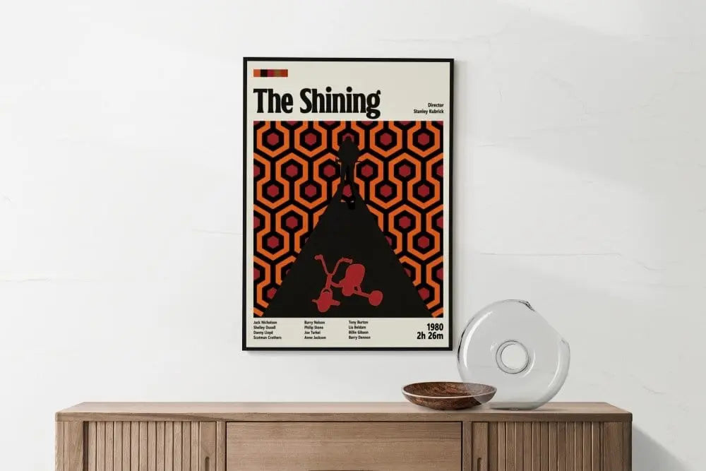 Movie Poster The Shining Movie Poster – Iconic Horror Classic Art Print Poster Kingz