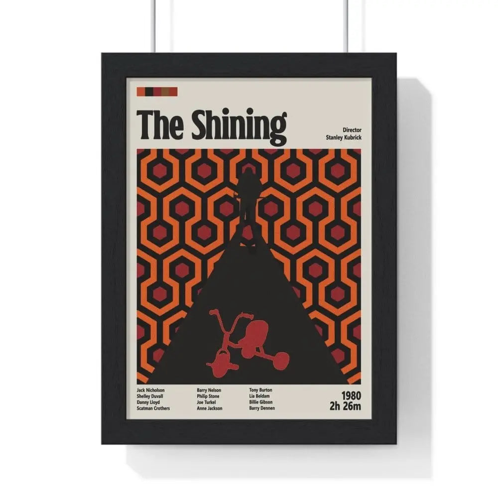 Movie Poster The Shining Movie Poster – Iconic Horror Classic Art Print Poster Kingz