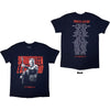 Official Merchandise Bruce Springsteen Unisex T-Shirt – Tour '24 Guitar Photo (Navy Blue) | Official Merch Poster Kingz