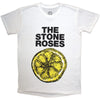 Official Merchandise The Stone Roses Unisex T-Shirt – Lemon 1989 Tour (White) | Official Merch Poster Kingz