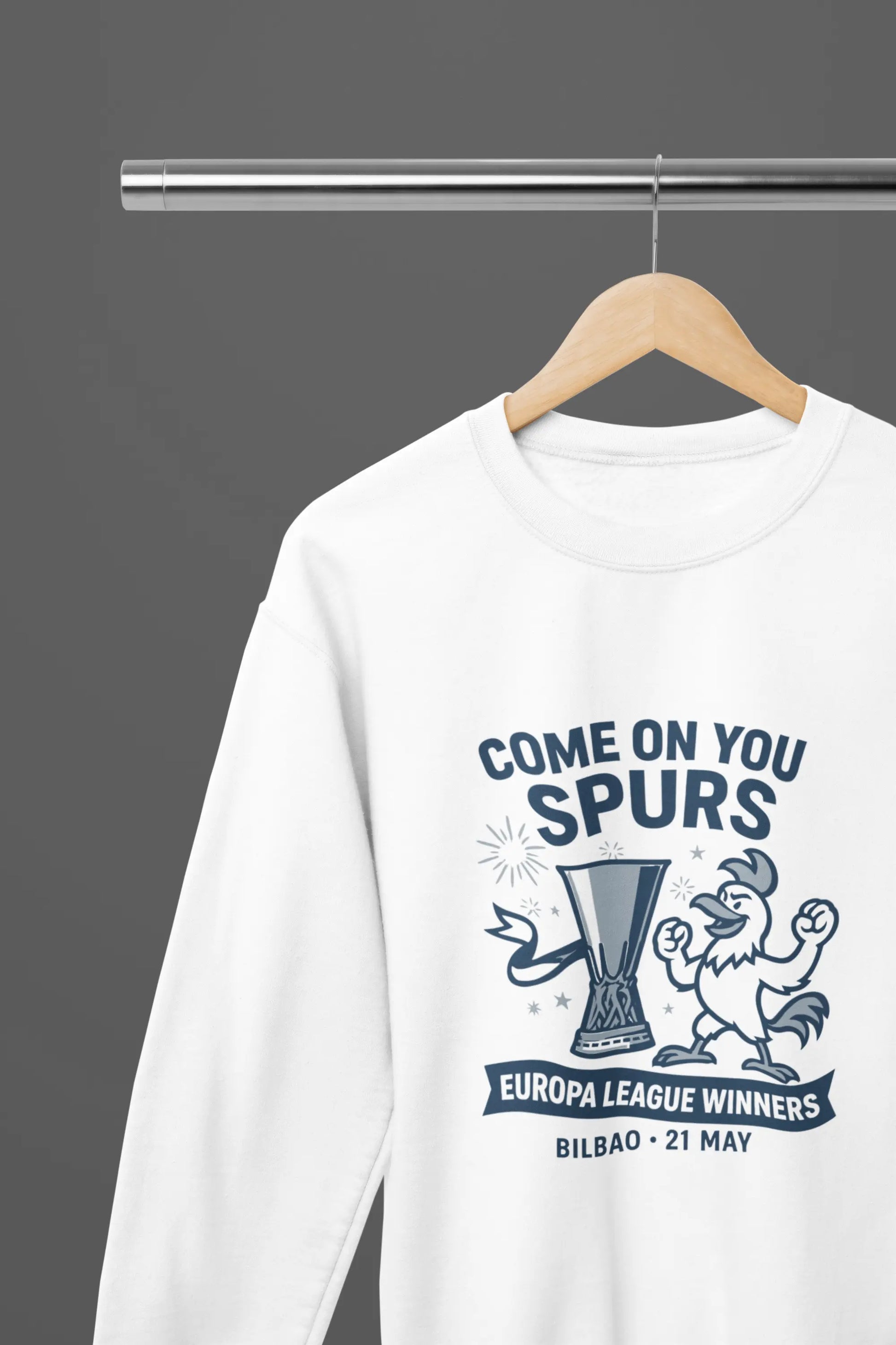 Soccer Poster Come On You Spurs – Tottenham Europa League Winners 2025 Shirt Poster Kingz