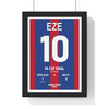 Soccer Poster FA Cup Final 2025 Poster – Palace 1-0 Man City Print Poster Kingz