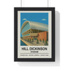 Soccer Poster Hill Dickinson Stadium Everton Poster Print | Iconic Wall Art Poster Kingz