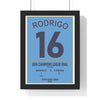 Soccer Poster Manchester City Champions League Final Poster – Rodri Goal 2023 | Football Wall Art Poster Kingz
