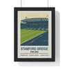 Soccer Poster Stamford Bridge Stadium Chelsea Poster Print | Iconic Wall Art Poster Kingz