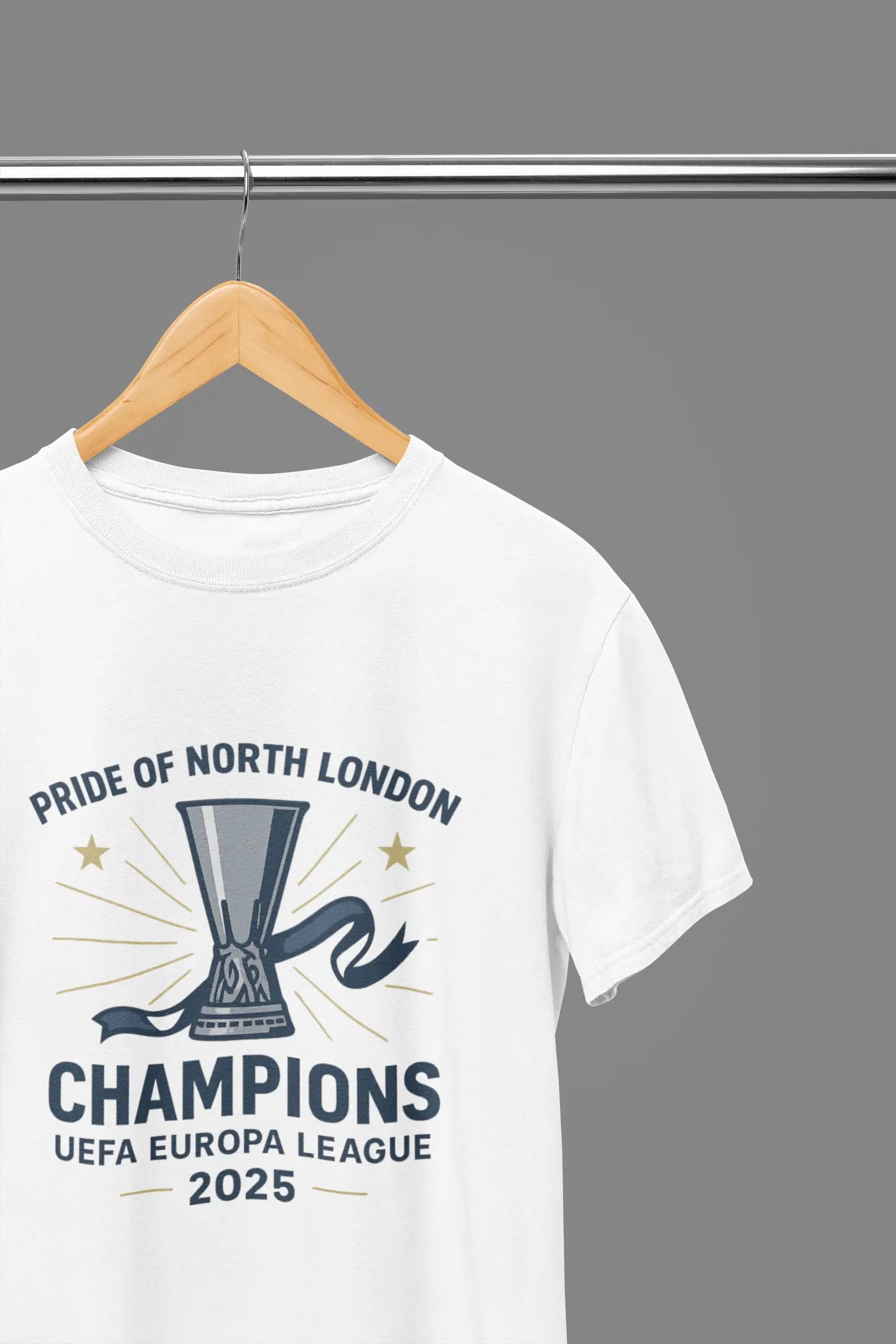 Soccer Poster Tottenham Europa League Winners 2025 T-Shirt & Sweatshirt Poster Kingz