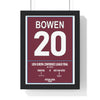 Soccer Poster West Ham Conference League Final Poster – Jarrod Bowen No.20 | Football Wall Art Poster Kingz