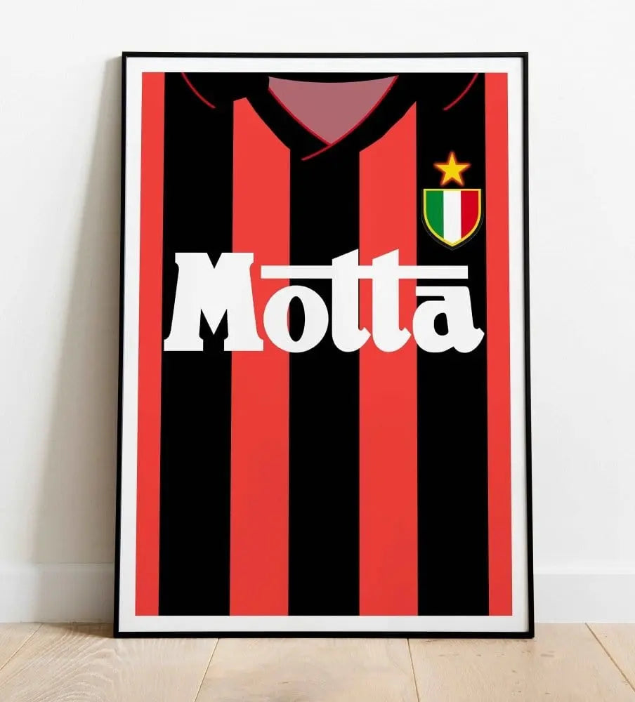 Soccor Poster AC Milan Football Poster Season 1994 Poster Kingz