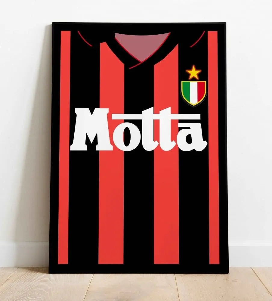 Soccor Poster AC Milan Football Poster Season 1994 Poster Kingz