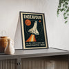 Space Endeavour Space Shuttle Poster | Retro NASA Print | OV-105 Wall Art Poster Kingz