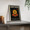 Space James Webb Telescope Poster | NASA Retro Space Print Poster Kingz