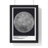 Space Moon Near & Far Side Poster Set | NASA Lunar Print Poster Kingz
