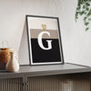 Split the G Poster – Guinness Inspired Irish Pub Wall Art Print Poster Kingz