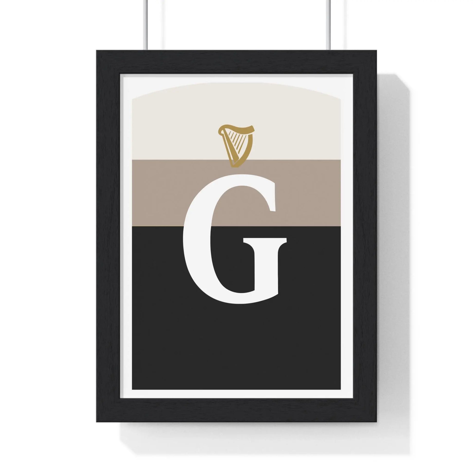 Split the G Poster – Guinness Inspired Irish Pub Wall Art Print Poster Kingz